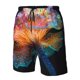 thumbnail image 4 of Fotbe Bioluminescent Underwater Flower Trajes de Baño Estampados para Hombre, Shorts de Verano de Secado Rápido, Ropa de Playa, Bañadores-Small, 4 of 6