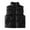 Black, variant on Insulated Boys Vest for Kids Warm Thickened Winter Sleeveless Jacket With Lightweight Design for Cold Weather Outdoor Activities - Black