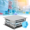 thumbnail image 2 of Mesa de laboratorio ajustable manual de acero inoxidable, plataforma elevadora de laboratorio, herramienta para experimentos, 2 of 8