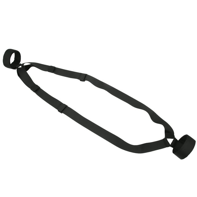 LYUMO Snowboard Backpack Strap,Snowboard Backpack Carrier,Universal Snowboard Backpack Strap Adjustable Carrier Skateboards Fixing Belt Power Training