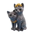 thumbnail image 3 of Estatua de resina Zulema para pareja de gatos en El jardín figura decorativa, 3 of 8