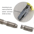 thumbnail image 3 of 4 Piece Universal M4 Screw Connecting Bolts & Sleeves For Door Handle Roses And, 3 of 5