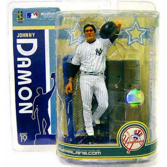 McFarlane MLB Sports Picks Series 19 Johnny Damon Action Figure (White Jersey)