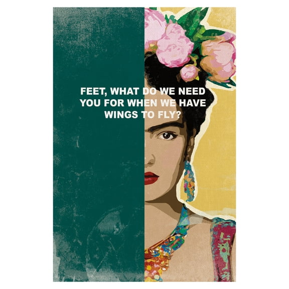 Wings to Fly by Mark Chandon Frida Canvas Art