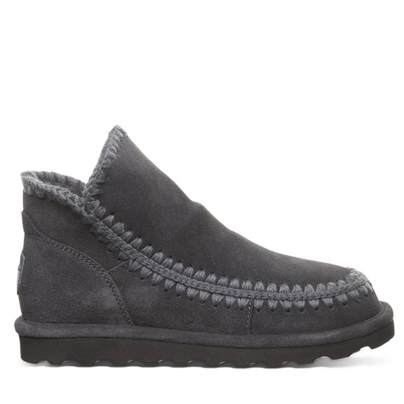 BEARPAW Women's Winter Boot Graphite Size 7 | Comfortable Fashion Footwear | Slip On Winter Boot for Women