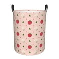 thumbnail image 2 of Uemuo Strawberry Pattern Circular Laundry Hamper Basket with handles,Collapsible laundry basket,Large capacity laundry hamper,Laundry Organizer-Small, 2 of 8