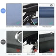 thumbnail image 7 of Gymax Folding Zero Gravity Lounge Chair Recliner w/ Cup Holder Tray Pillow Blue, 7 of 7