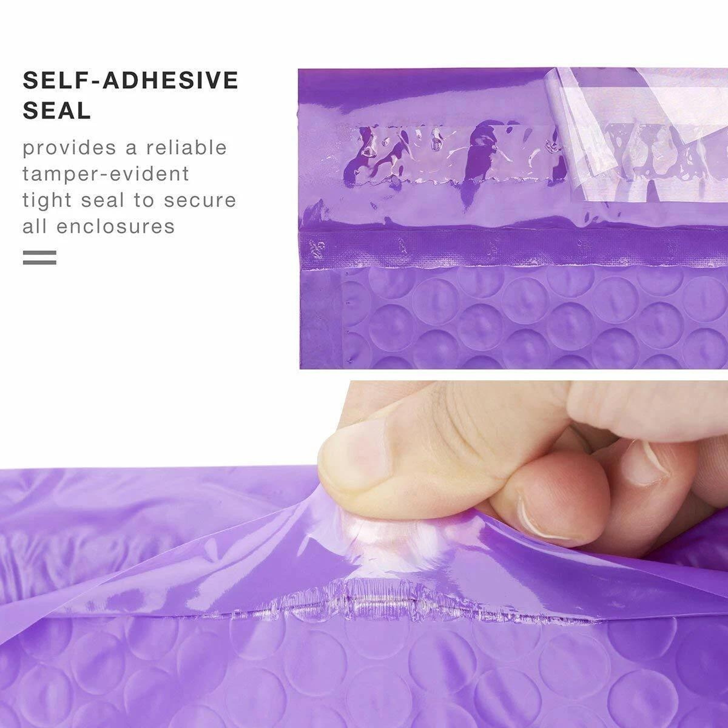 200 #5 Purple Poly Bubble Mailers 10.5" x 16" Shipping Mailing Padded Envelopes