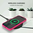 thumbnail image 4 of Entronix Funda de Silicona para iPhone 13, Suave Al Tacto, Antiarañazos y Antigolpes, Color Rosa Intenso, 4 of 7
