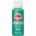 thumbnail image 3 of (2 pack) Apple Barrel Acrylic Craft Paint, Matte Finish, Green Turquoise, 2 fl oz, 3 of 19