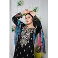 thumbnail image 4 of Pakistani Lawn Salwar Kameez Indian Dresses for Women Ready to Wear Embroidered(Medium, Black), 4 of 6