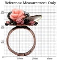 thumbnail image 2 of Antique Tone Brass Ring with Assorted in Multi Color for Women Multi Color Stone Color Style LOA596 Size 7, 2 of 7