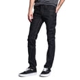 thumbnail image 5 of Victorious Men's Skinny Slim Fit Stretch Raw Denim Jeans - Multiple Colors & Sizes, 5 of 6