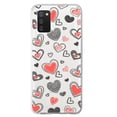 thumbnail image 1 of Funda Para Galaxy A02S Corazones Grafito , Uso Rudo, InstaCase Protector para Galaxy A02S Antigolpes, Case Corazones Grafito, 1 of 4
