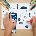 thumbnail image 6 of Big Dot of Happiness Hanukkah Menorah - Chanukah Holiday Party Favor Kids Stickers - 16 Sheets - 256 Stickers, 6 of 7
