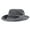 Grey, variant on Cotton Bucket Hat Summer Hip Hop Cap for Men Women Beach Festival Fishing Streetwear Outdoor