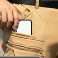thumbnail image 7 of Chiccall Cargo Pants for Men Fleece Lined Soft Waterproof Ripstop Work Pants Outdoor Ski Hiking Pants with Multiple Pockets, 7 of 7