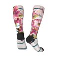 thumbnail image 4 of Easygdp Bird And Floral Fashionable Adult Sockings&Sports Sockings&Breathable Sockings, Non-Pilling,Contrasting Color Design, 4 of 9