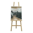 thumbnail image 6 of Wood Museum Art Display Easel for Artists and Galleries (60.25" Tall), 6 of 6