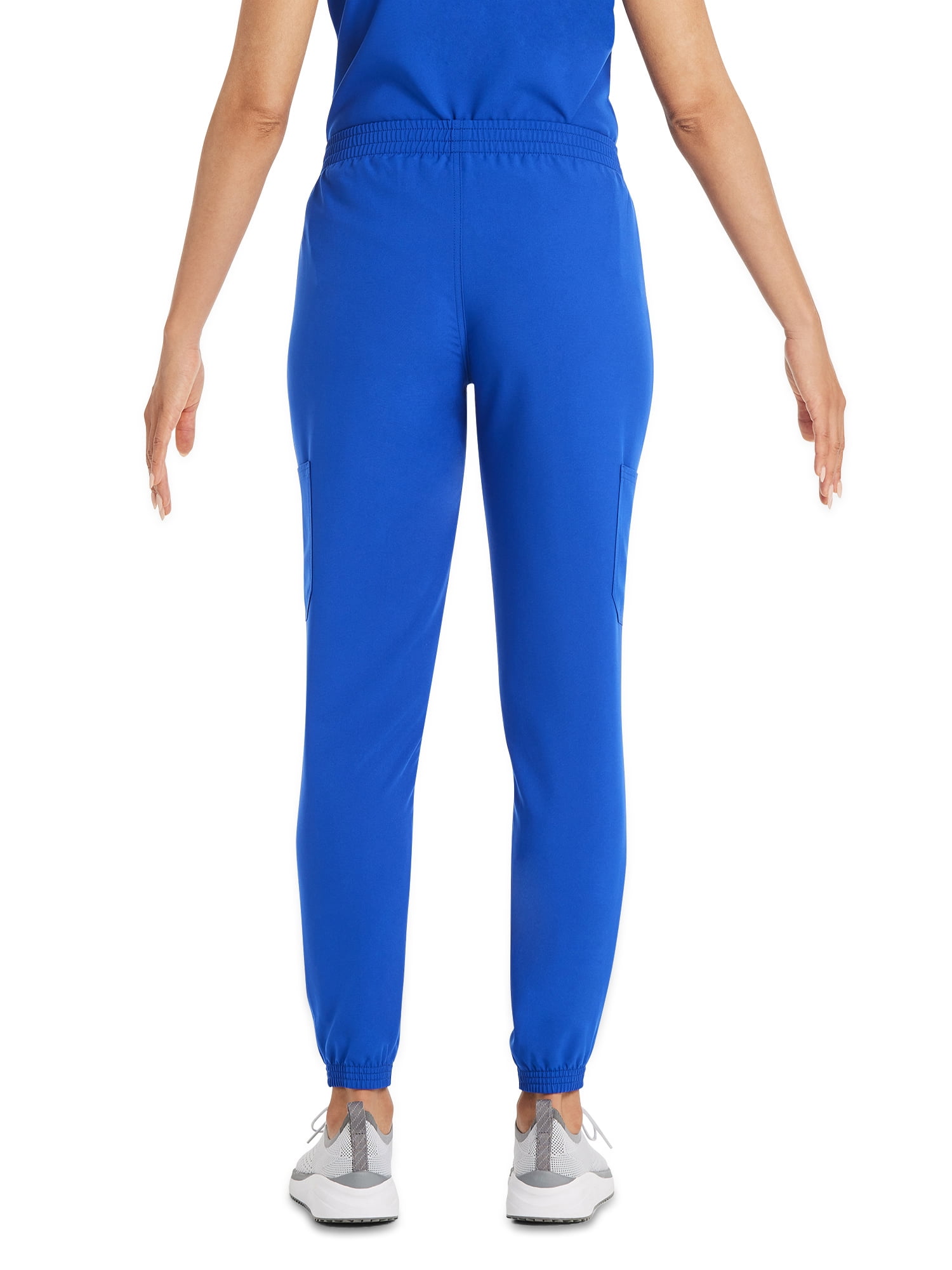 Scrubstar Women's Core Essentials Stretch Pull-On Jogger Cargo Scrub Pants, Sizes XS-3XL