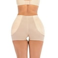 thumbnail image 4 of Women's Butt Lifter Hip Enhance Panties Butt and Hip Enhancer Underwear,2 Hips Pads Body Shaper Seamless Fake Briefs Shorts/Beige Plus Size M-3XL, 4 of 8