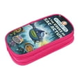thumbnail image 3 of The Octonauts Pencil Case Large Capacity Pencil Pouch Pen Bag Office Stationery Organizer Travel Makeup Bag Pink, 3 of 9