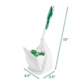 thumbnail image 7 of Libman Designer Bowl Brush & Caddy Set White Polypropylene Base Green Fibers, 7 of 7