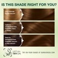 thumbnail image 6 of Garnier Nutrisse Nourishing Hair Color Creme, 53 Medium Golden Brown Chestnut, 6 of 10
