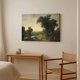 thumbnail image 3 of Imágenes de decoración mural en lienzo con pintura de paisaje rural, adecuadas para interiores como dormitorios, baños, salas de estar, garajes y cafeterías., 3 of 8