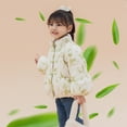 thumbnail image 5 of Esaierr Baby Newborn Girls down Cotton Jacket Coats Toddler Buttons down Coats Thickened Cotton Jacket Thickening Snowsuit Winter Coats Outerwear for 6 Months-5 Years, 5 of 7