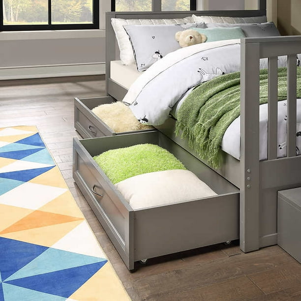 Vandalay twin over double bunk clearance bed with universal staircase