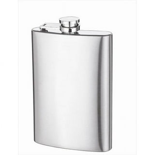 Wholesale 6.8oz Flask with Built-In Cup - Buy Wholesale Flasks
