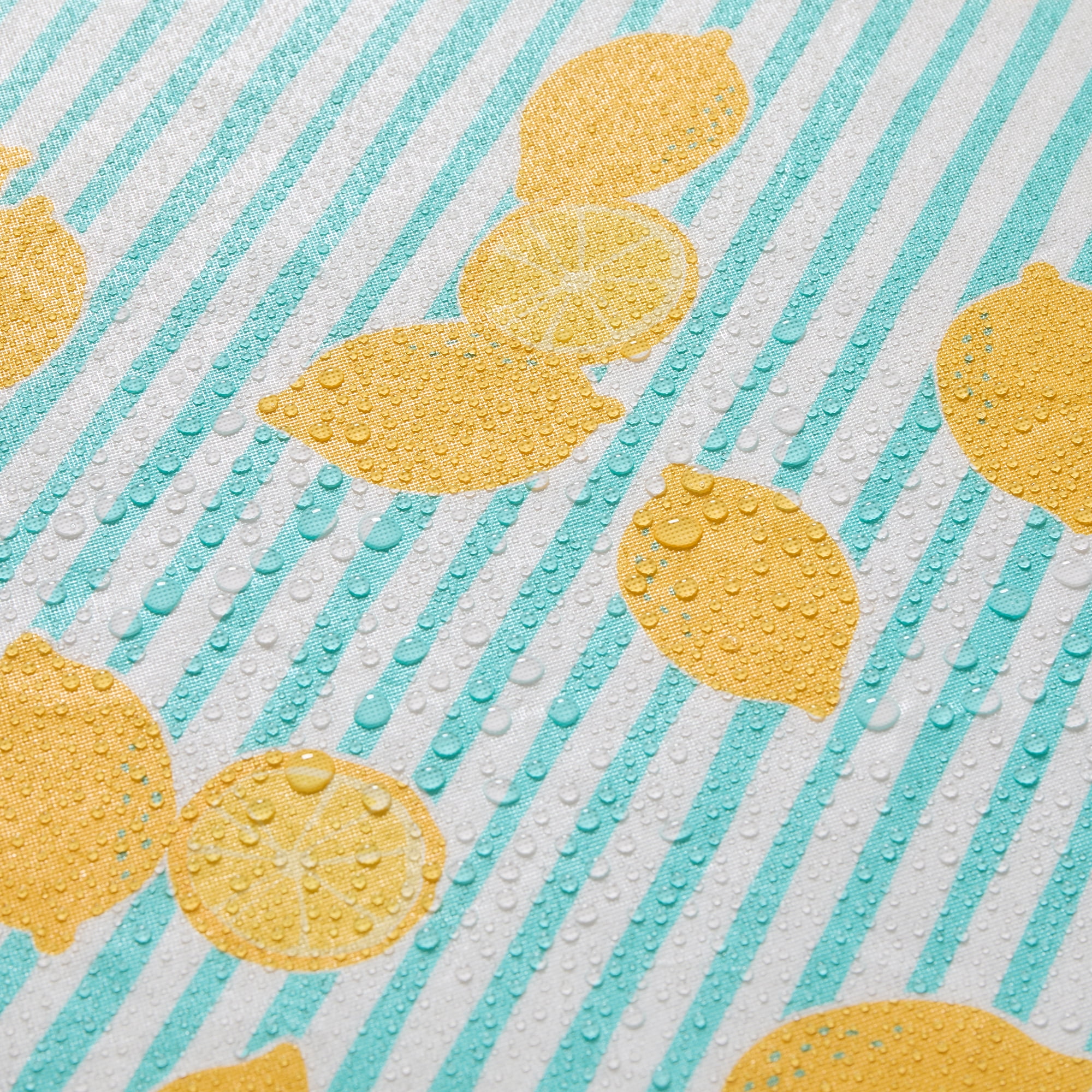 Mainstays Summer Fun PEVA Tablecloth, Indoor & Outdoor for Table 60" x 102" - Lemons