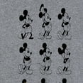thumbnail image 3 of Disney - Mickey Mouse Evolution - Women's Short Sleeve Graphic T-Shirt, 3 of 5