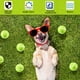 thumbnail image 4 of Pelotas de tenis para perros Hanaive, 20 piezas, para perros pequeños de 5 cm, amarillas, 4 of 5