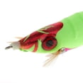 thumbnail image 4 of Señuelos de pesca de agua salada con anzuelo de calamar luminoso con cola brillante 3 colores 06 Zulema Señuelos de pesca Squid Jigs, 4 of 8