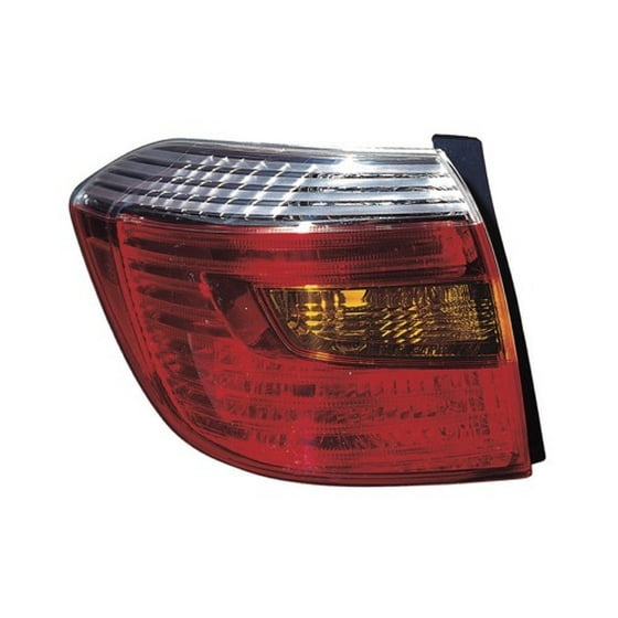 Go Parts 2008 2010 Toyota Highlander Rear Tail Light Lamp Go Parts 2008 2010 Toyota Highlander Rear Tail Light Lamp Embly Lens Cover Left Driver Side Sport Premium 8156148170 To2800174