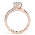 thumbnail image 2 of Mauli Jewels Engagement Rings for Women 0.90 Carat Classic Diamond Engagement Wedding Ring 4-prong10K Yellow Gold, 2 of 7