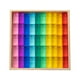 thumbnail image 1 of Juego de apilamiento, regalo ideal, aprende colores, juego de bloques de construcción suaves para niños, arcoíris 50 pcs, 1 of 9