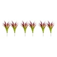 thumbnail image 2 of Bearachild 2 paquetes/lote de plantas falsas respetuosas con la piel, plantas de Color artificiales ecológicas para un rojo seguro y elegante Type1 NO1, 2 of 6