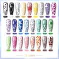 thumbnail image 2 of BORN PRETTY Vernis à Ongles 10ml 25 Couleurs avec Latex Pelable Noir Blanc Coloré, 2 of 6