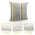 thumbnail image 4 of Nawypu  Blue Yellow Pillow Covers Gray Grey Dot Print Striped Decorative Throw Pillows Outdoor Boho Rustic Pillowcase Farmhouse Cushion Case Decor for Home Sofa Couch Bed, 4 of 5