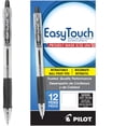 thumbnail image 3 of Pilot EasyTouch Retractable Ballpoint Pens, Medium Point, 1.0 mm, Black Ink, 12 Pack, 3 of 5