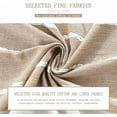 thumbnail image 3 of tablecloths Rectangular Rectangle Tablecloth Burlap Farmhouse Dining Table Cover Rustic Table Cloths Party Tablecloth Christmas Table Cloth (Rectangle/Oblong锛 x - Seats), 3 of 8