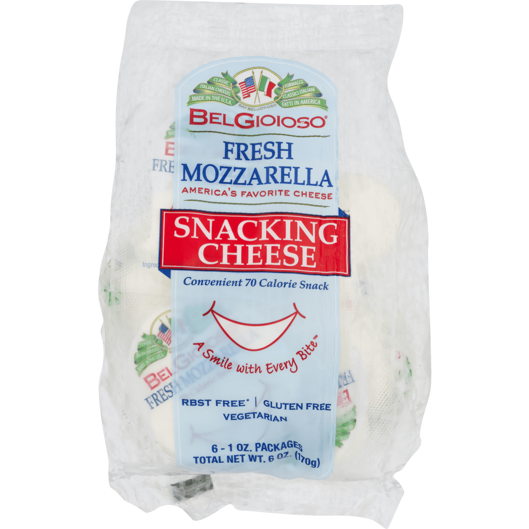 how many mini mozzarella balls in 1 oz