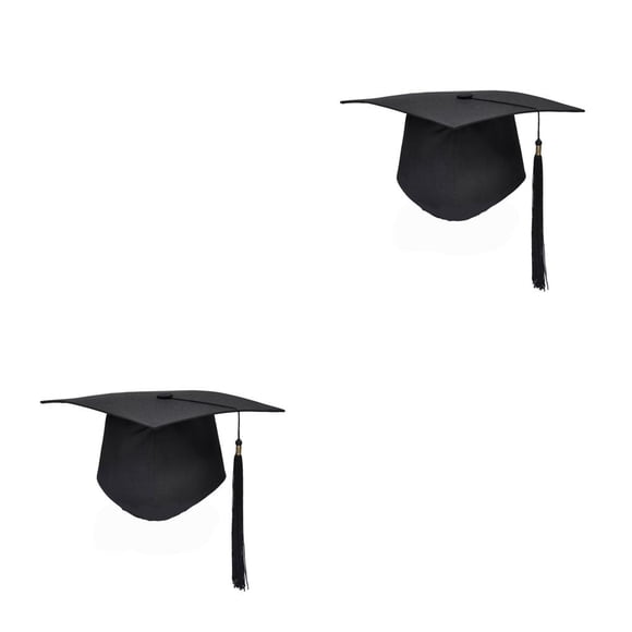 Minnieouse Escuela Graduación Borlas Cap Birrete Universitario Licenciados Sombrero académico #1 2piezas