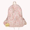 thumbnail image 2 of Mochila Bandolera para Mujer Lazos Nylon Viajes Escuela, 2 of 9