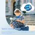 thumbnail image 5 of Candy Bila Auriculares para niños para la escuela, actualización de auriculares USB C para niños, auriculares con cable para niños, sonido estéreo HD, auriculares plegables para niños, niñas, iPad, PC, 5 of 5