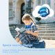 thumbnail image 5 of Candy Bila Auriculares para niños para la escuela, actualización de auriculares USB C para niños, auriculares con cable para niños, sonido estéreo HD, auriculares plegables para niños, niñas, iPad, PC, 5 of 5