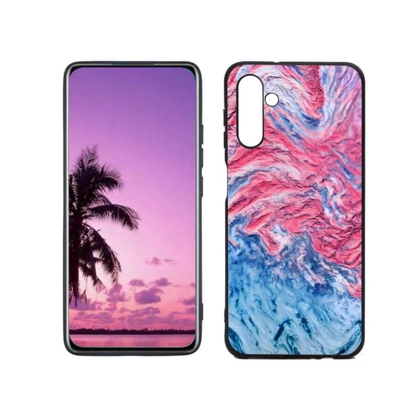 Blue-Marble-46 Phone Case, Degined for Samsung Galaxy A13 5G Case Men Women, Flexible Silicone Shockproof Case for Samsung Galaxy A13 5G